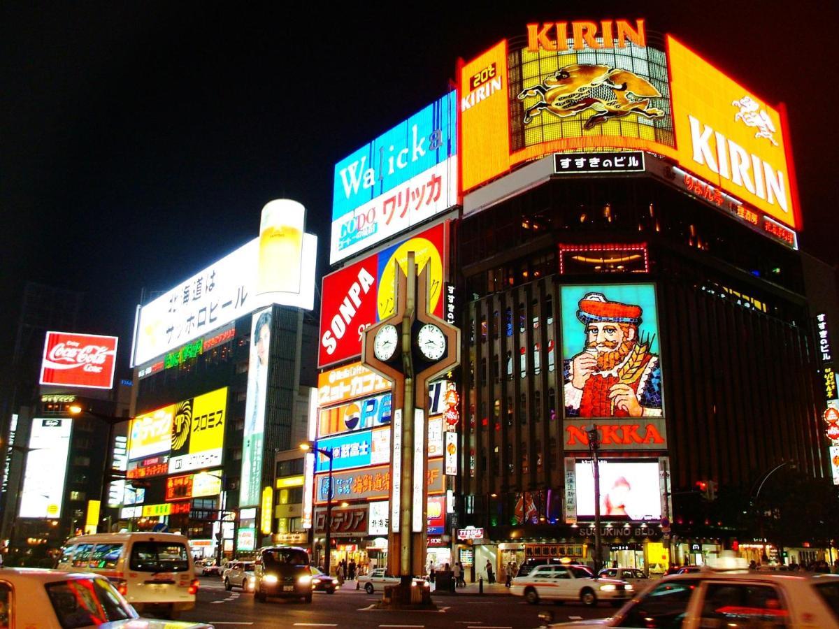 Granbell Hotel Tanuki, Sapporo Buitenkant foto