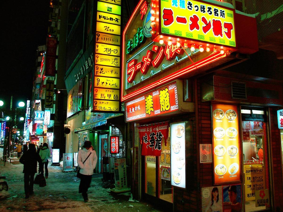 Granbell Hotel Tanuki, Sapporo Buitenkant foto